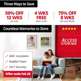Access Storage - Winnipeg Tuxedo Promotion